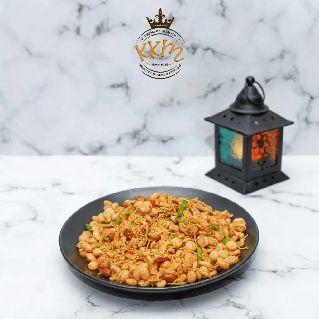 Crispy bhail puri puffed snack Pakistan