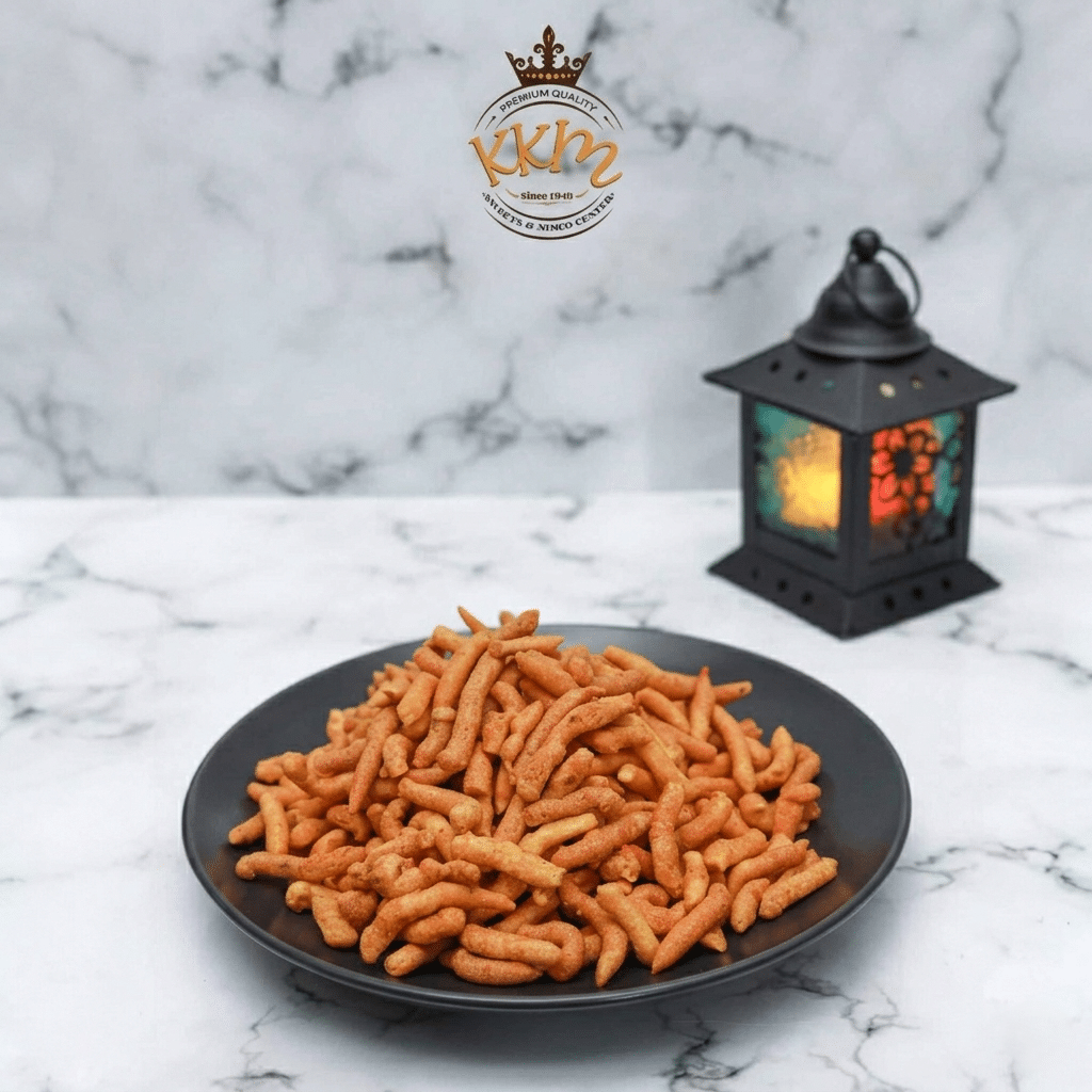 Crispy gathiya traditional besan snack Pakistan