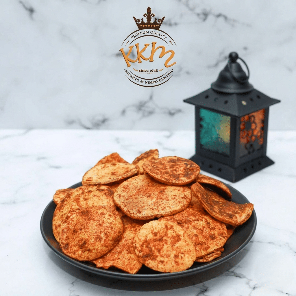 Crispy Hyderabadi chips with authentic masala flavor Pakistan